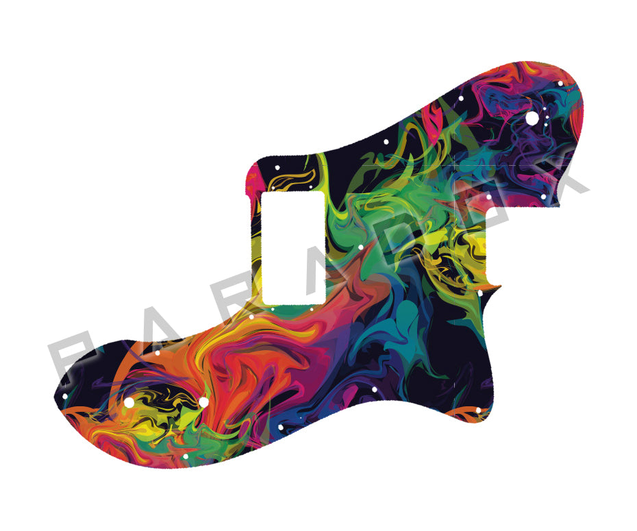 Custom Pickguard For 2023 - 2024 Made in China Squier by Fender Paranormal Esquire Deluxe