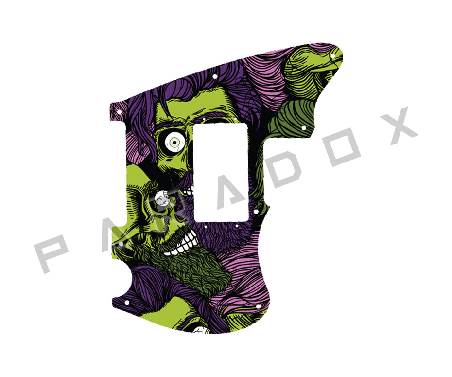 Custom Pickguard For 2022 - 2024 Made in China Squier by Fender Paranormal Offset Telecaster SH