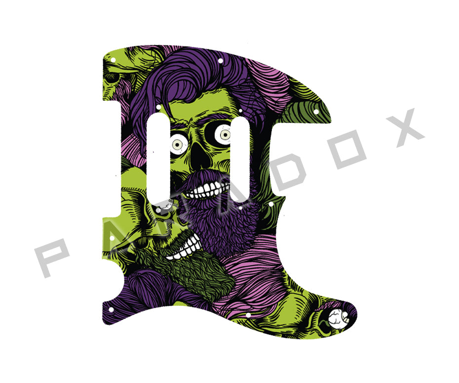 Custom Pickguard For 2023 - 2024 Made in America Paranormal Custom Nashville Stratocaster