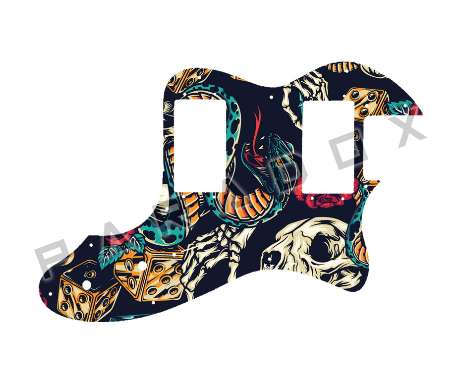 Custom Pickguard For 2006 - 2008 Made in Japan Squier by Fender Telecaster Thinline