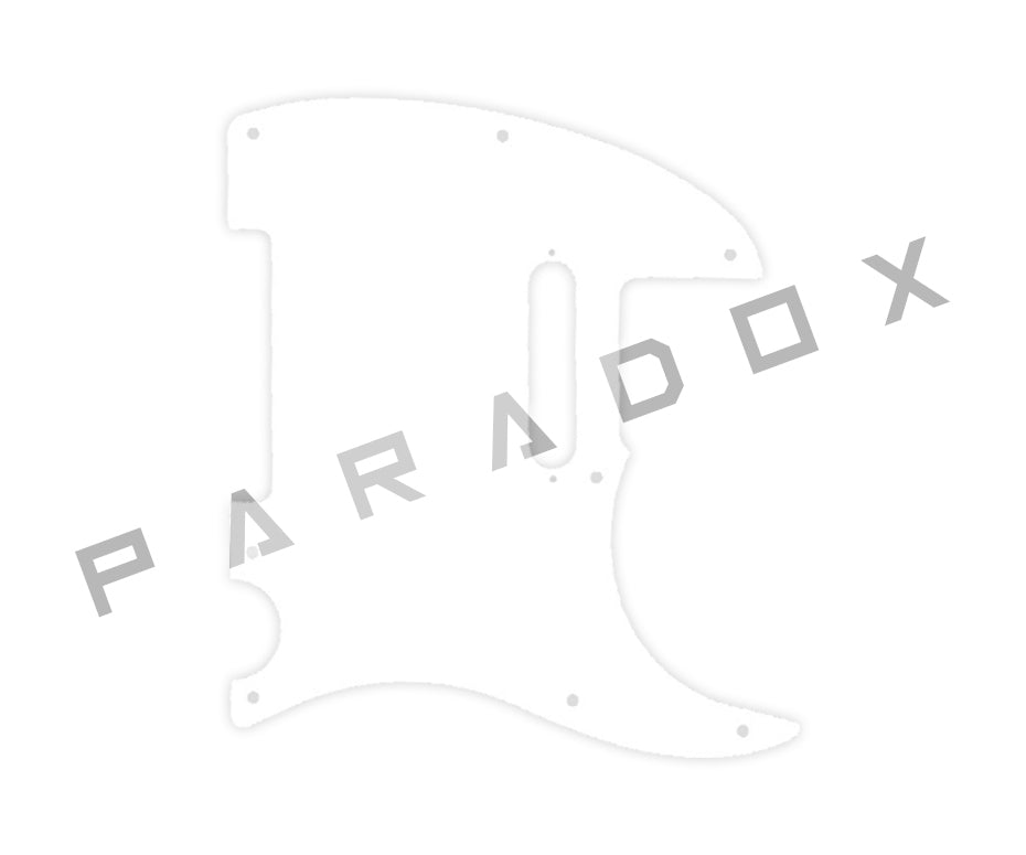 Custom Pickguard For 2018 - Present Made in America Limited Edition Parallel Universe Series Whiteguard Stratocaster