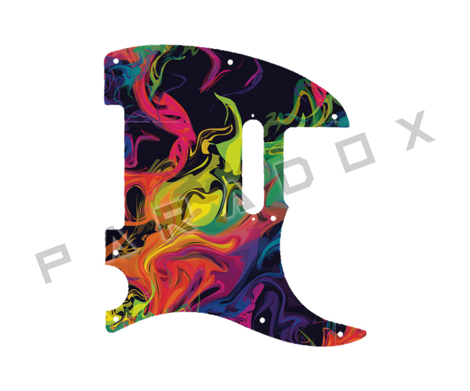 Custom Pickguard For 2018 - Present Made in America Limited Edition Parallel Universe Series Whiteguard Stratocaster