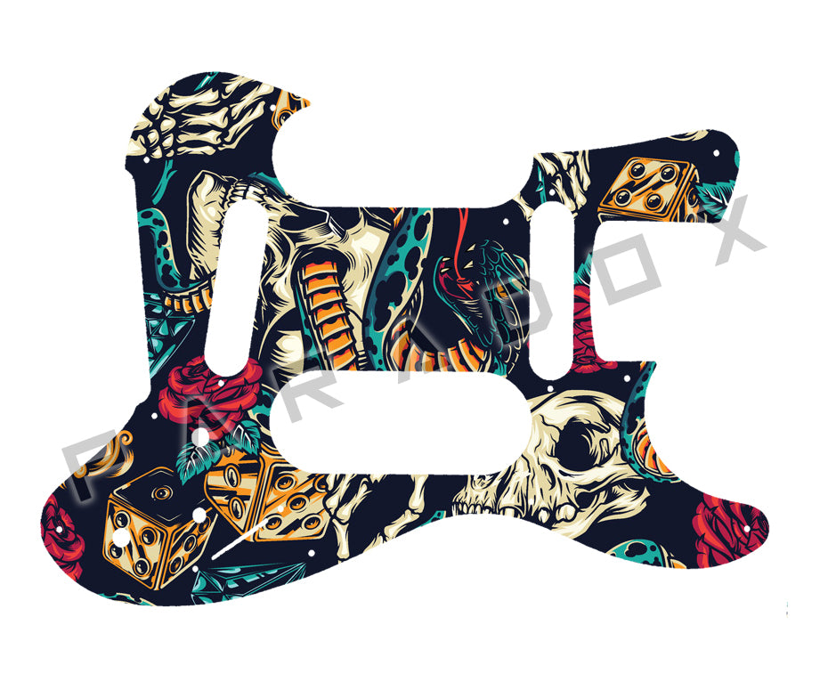 Custom Pickguard For 2008 - 2010 Made in China Traveler Guitar ESCAPE EG 2