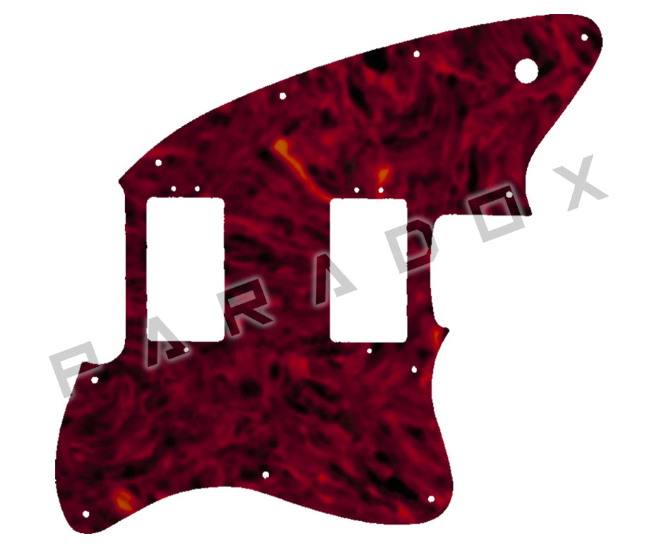 Custom Pickguard For 1998 - 2003 Made in Mexico Fender Tornado HH