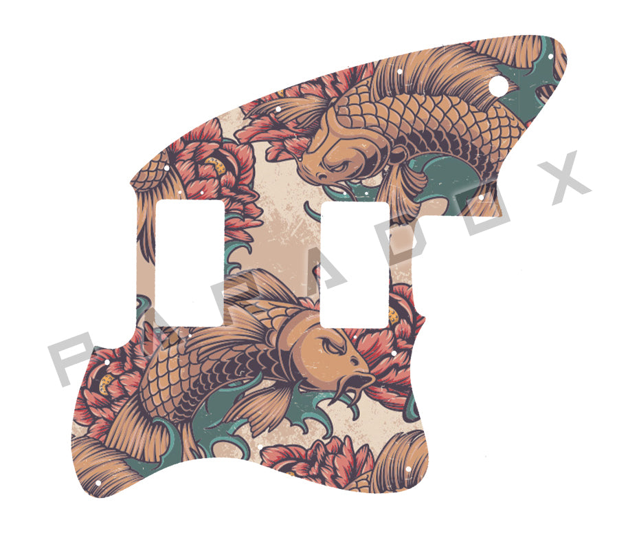 Custom Pickguard For 1998 - 2006 Made in Mexico Fender Deluxe Series Toronado