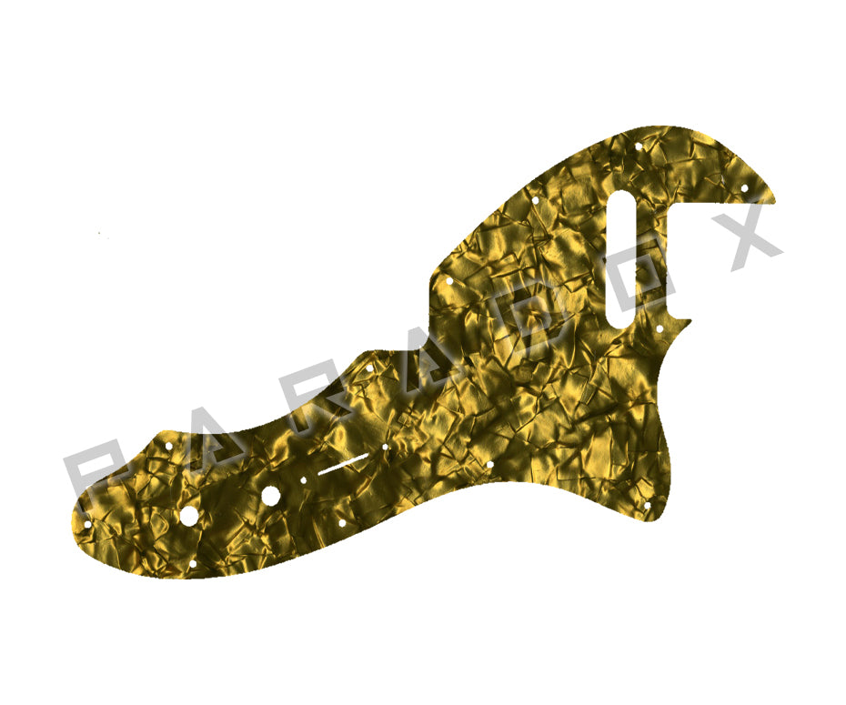 Custom Pickguard For 2017 - 2024 Made in Mexico Fender Deluxe Telecaster Thinline