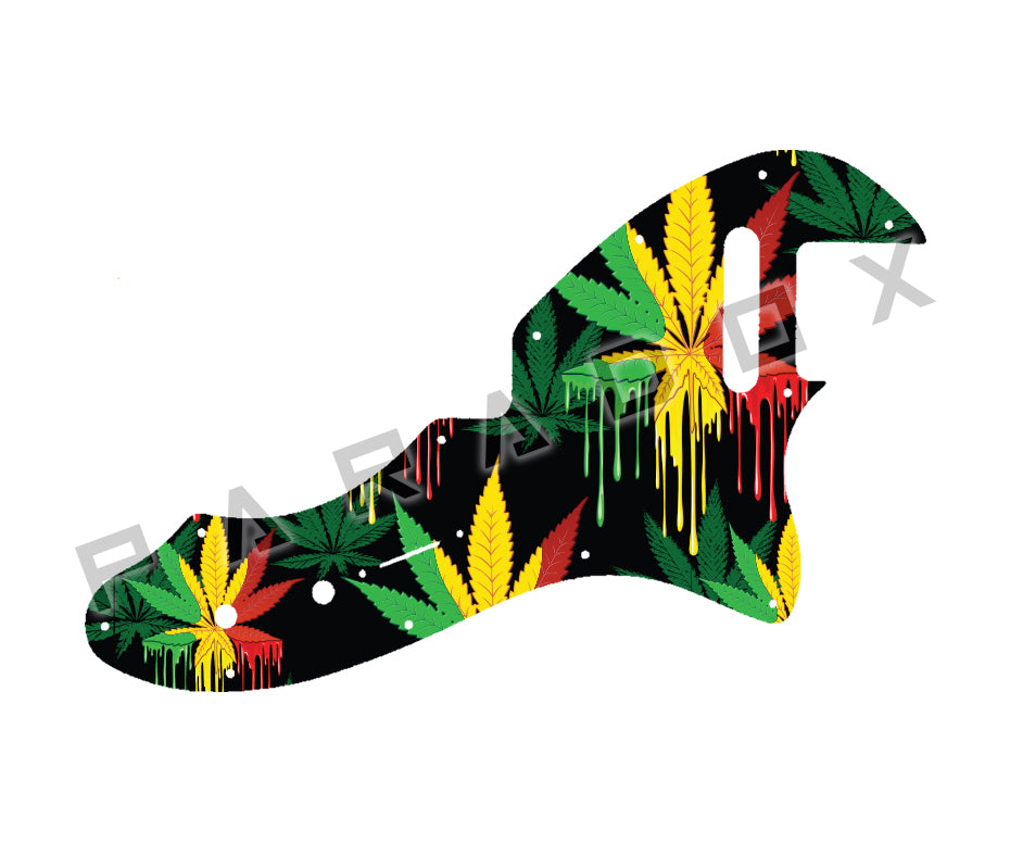 Custom Pickguard For 2017 - 2024 Made in Mexico Fender Deluxe Telecaster Thinline