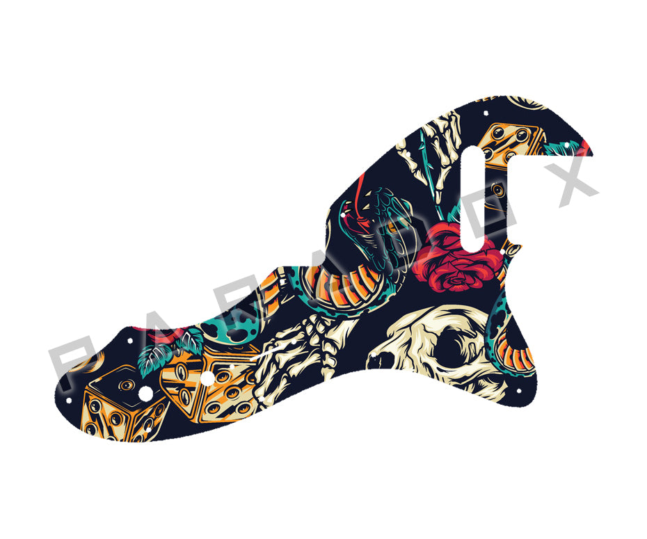 Custom Pickguard For 2016 Fender Custom Limited Edition 50's Reissue Telecaster Thinline Relic