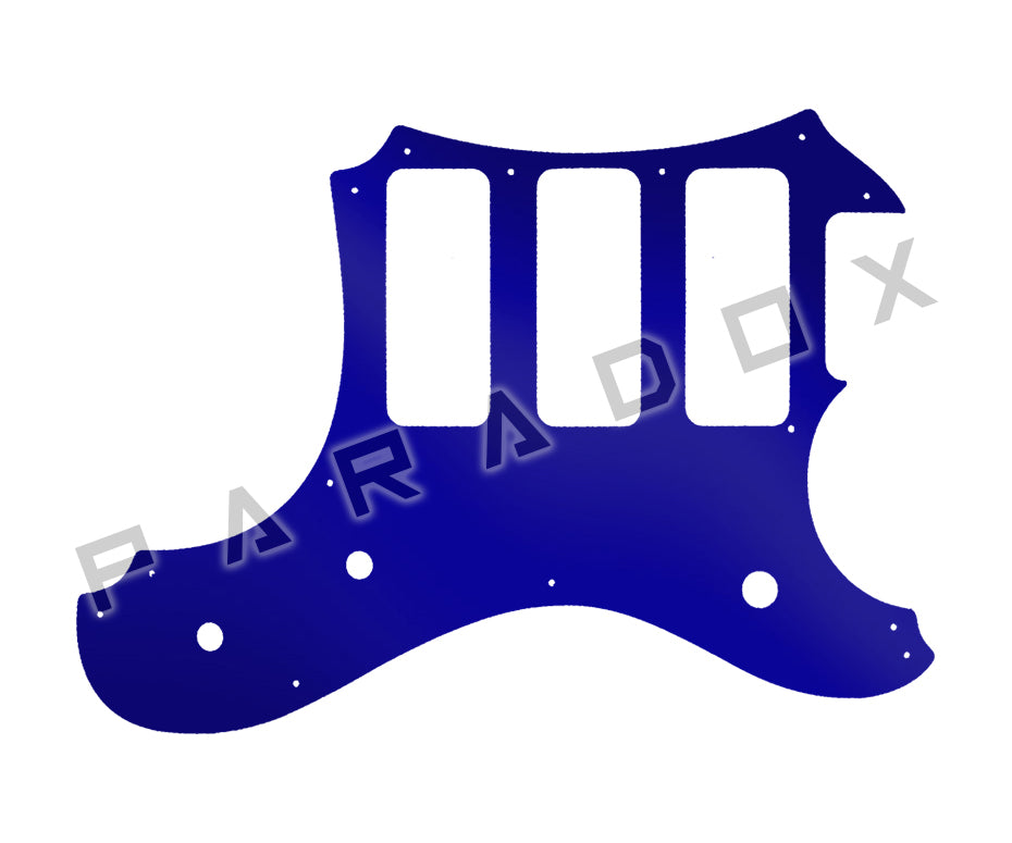Custom Pickguard For 2016 Made in America Veritas Portlander 3 P90 oversized on bass side