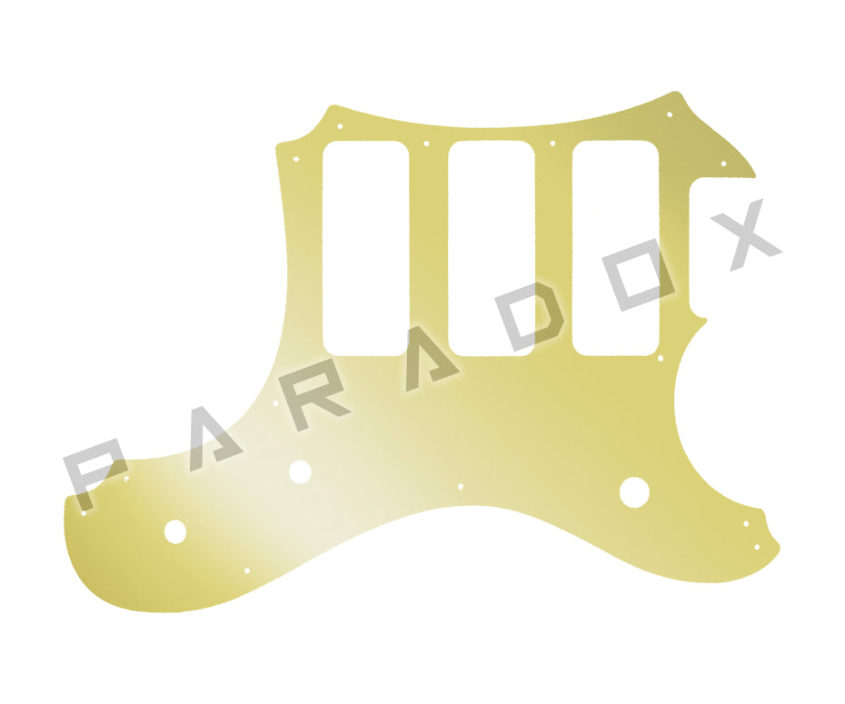 Custom Pickguard For 2016 Made in America Veritas Portlander 3 P90 oversized on bass side