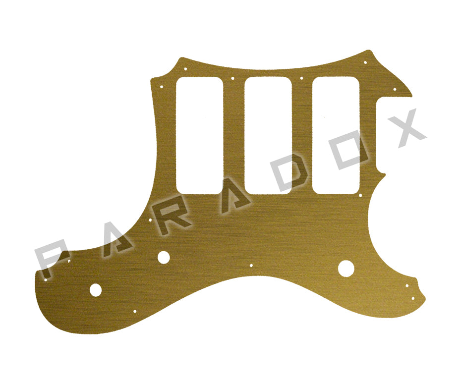 Custom Pickguard For 2016 Made in America Veritas Portlander 3 P90 oversized on bass side