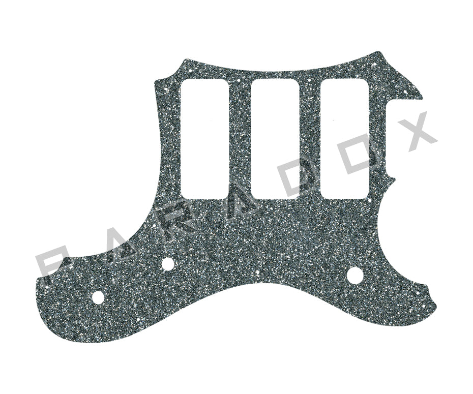 Custom Pickguard For 2016 Made in America Veritas Portlander 3 P90 oversized on bass side