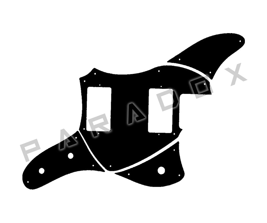 Custom Pickguard For 2020 - Present Veritas Custom Guitars Mini Master 4-piece set