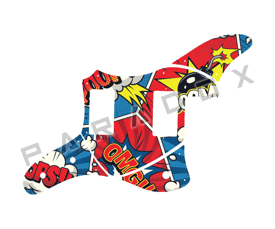 Custom Pickguard For 2020 - Present Veritas Custom Guitars Mini Master 4-piece set
