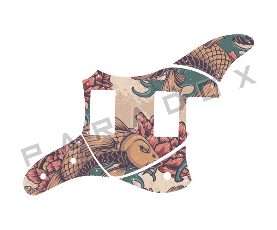 Custom Pickguard For 2020 - Present Veritas Custom Guitars Mini Master 4-piece set