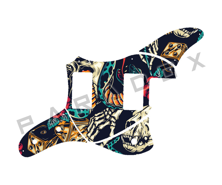 Custom Pickguard For 2020 - Present Veritas Custom Guitars Mini Master 4-piece set