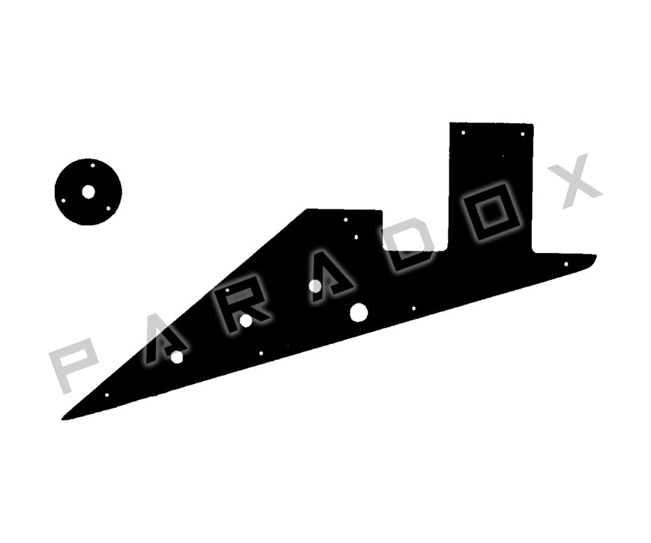 Custom Pickguard For 2008 Made in America Gibson Custom Shop 50th Anniversary Korina Flying V