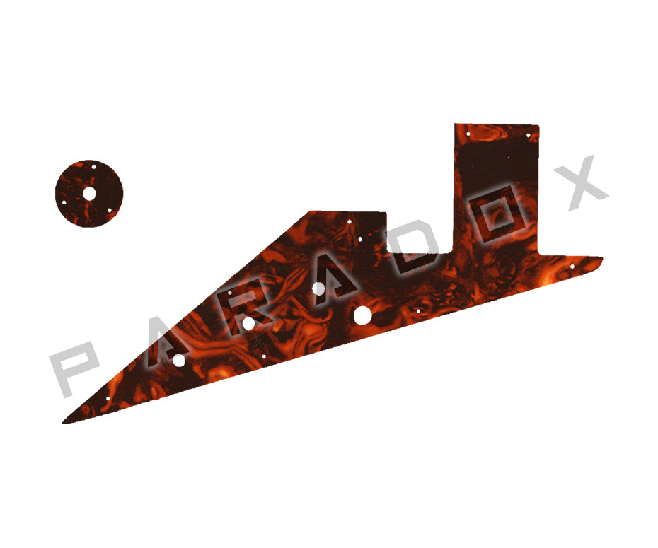 Custom Pickguard For 2008 Made in America Gibson Custom Shop 50th Anniversary Korina Flying V