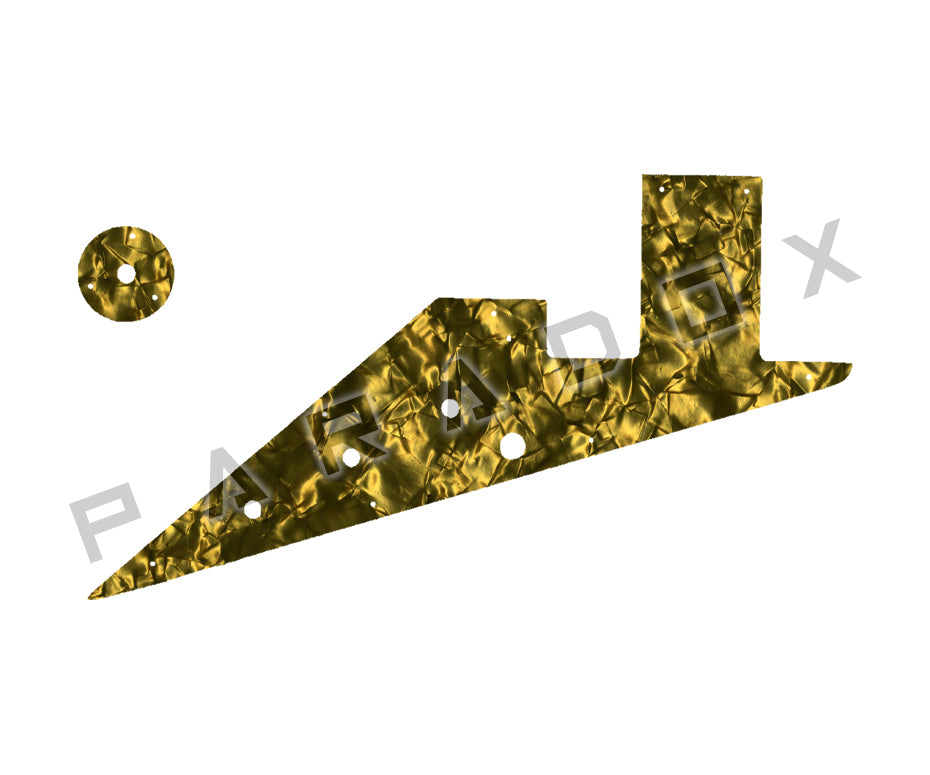 Custom Pickguard For 2008 Made in America Gibson Custom Shop 50th Anniversary Korina Flying V