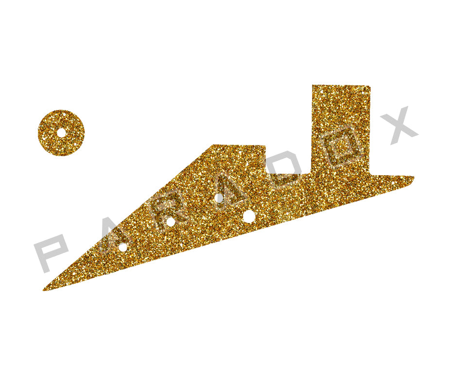 Custom Pickguard For 2008 Made in America Gibson Custom Shop 50th Anniversary Korina Flying V