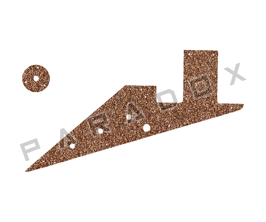 Custom Pickguard For 2008 Made in America Gibson Custom Shop 50th Anniversary Korina Flying V