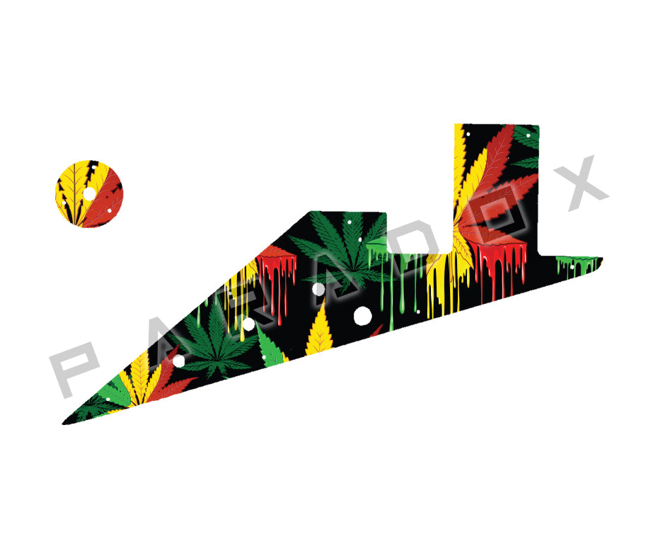 Custom Pickguard For 2008 Made in America Gibson Custom Shop 50th Anniversary Korina Flying V