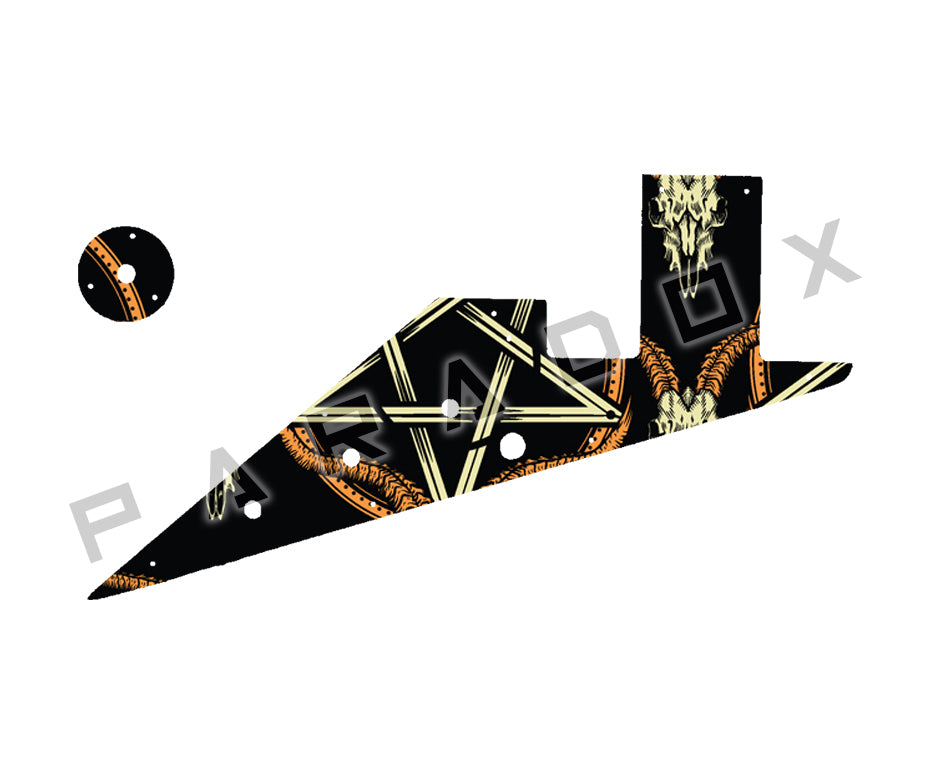 Custom Pickguard For 2008 Made in America Gibson Custom Shop 50th Anniversary Korina Flying V