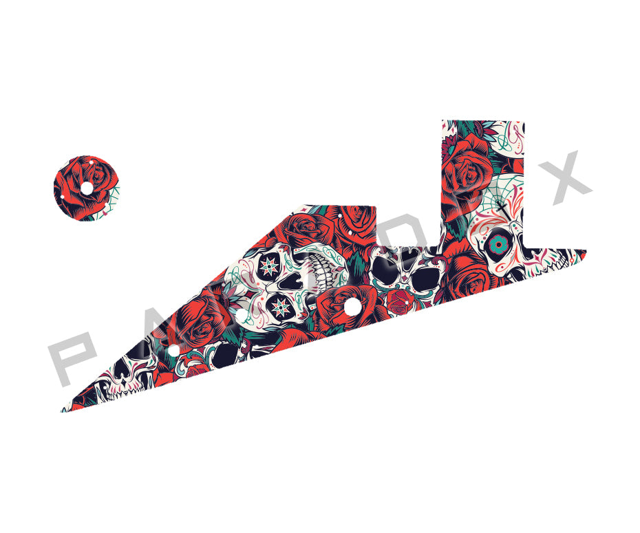 Custom Pickguard For 2008 Made in America Gibson Custom Shop 50th Anniversary Korina Flying V