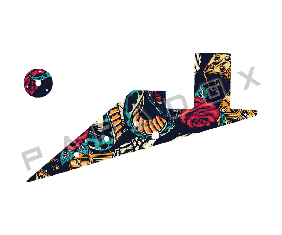 Custom Pickguard For 2008 Made in America Gibson Custom Shop 50th Anniversary Korina Flying V
