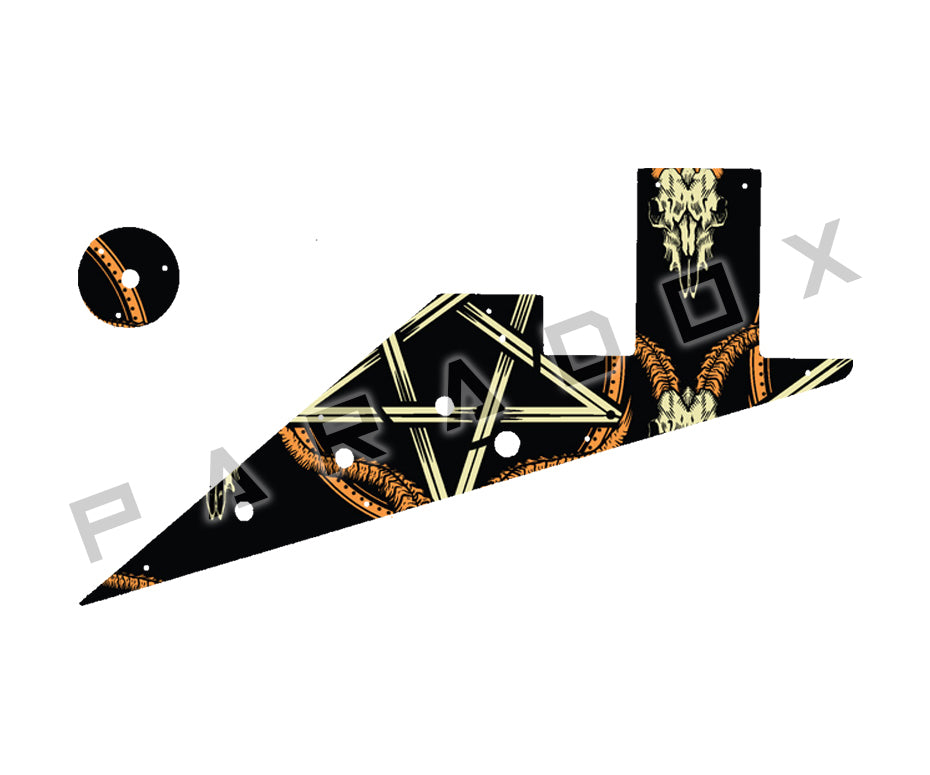 Custom Pickguard For 2019 - 2024 Made in America Custom Shop '58 Mahogany Flying V Reissue