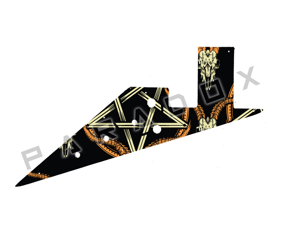 Custom Pickguard For 2000 - 2001 Made in Korea Epiphone '58 Korina Flying V 7-string
