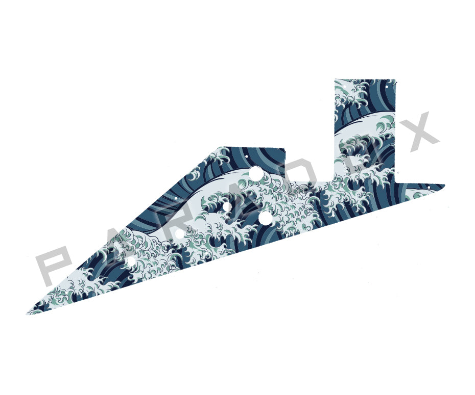 Custom Pickguard For 2000 - 2001 Made in Korea Epiphone '58 Korina Flying V 7-string