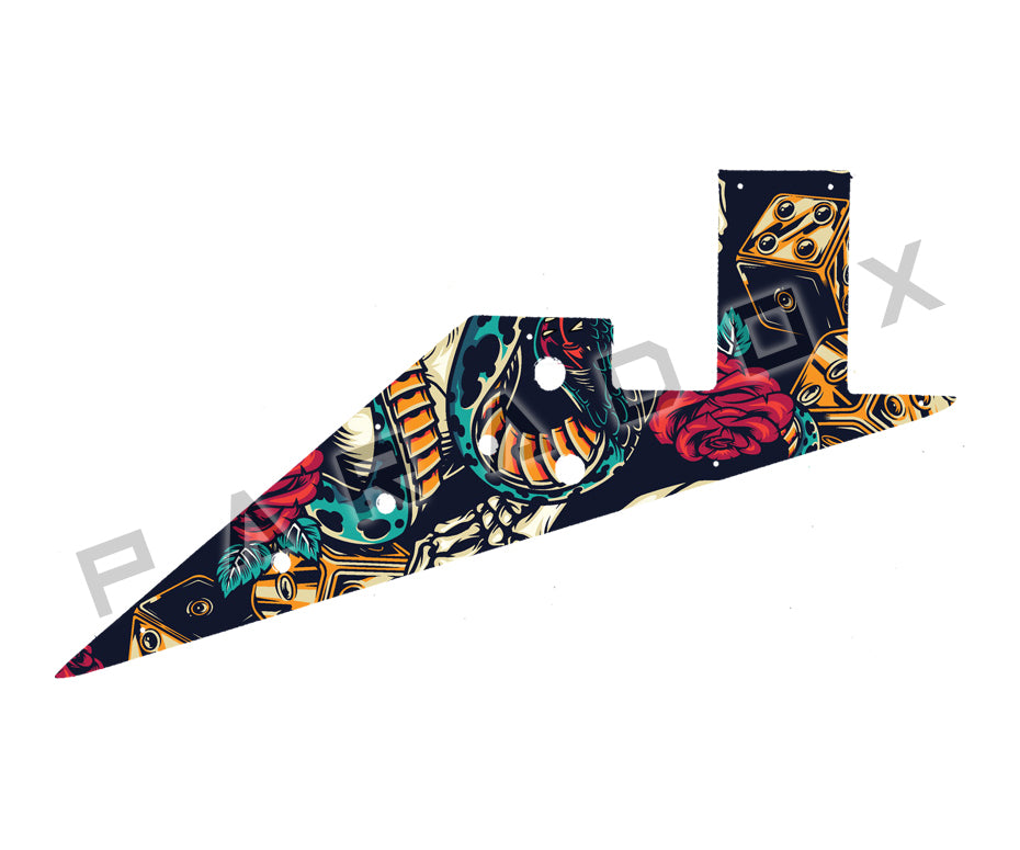 Custom Pickguard For 2000 - 2001 Made in Korea Epiphone '58 Korina Flying V 7-string