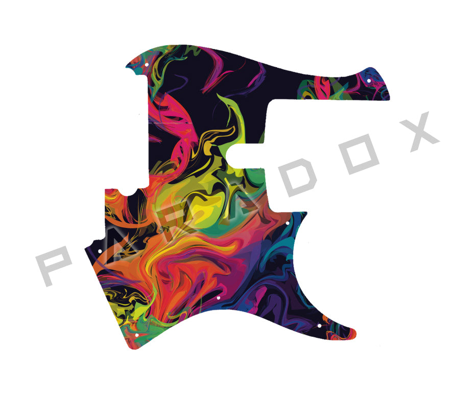 Custom Pickguard For 2010s Yamaha BB235-BL 5-String