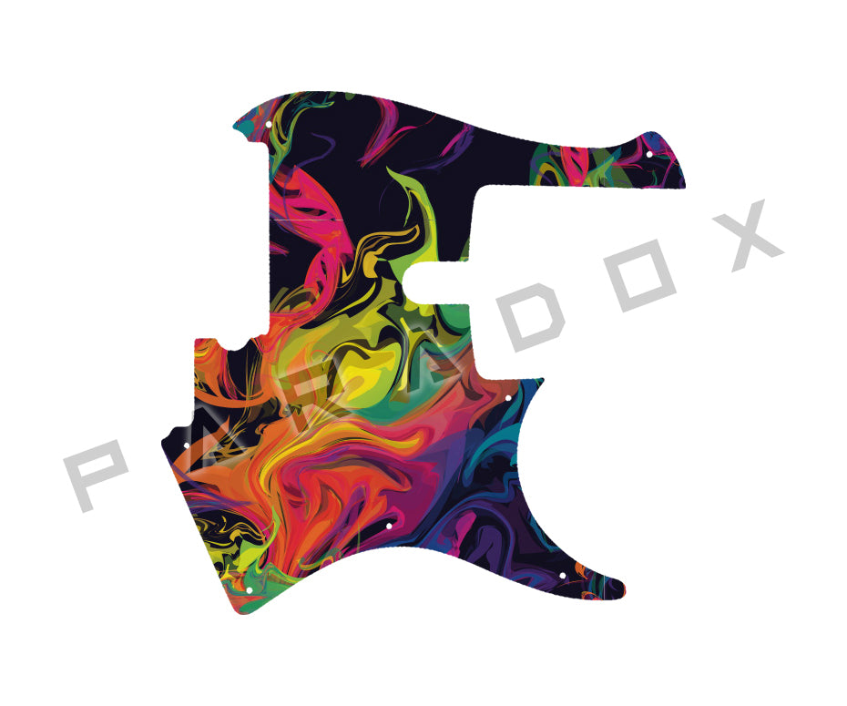 Custom Pickguard For 2010 - 2024 Made in Indonesia Yamaha BB235 5-String Bass