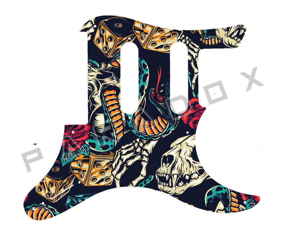 Custom Pickguard For 2010 - 2024 Made in Taiwan Yamaha 212VQM Pacific