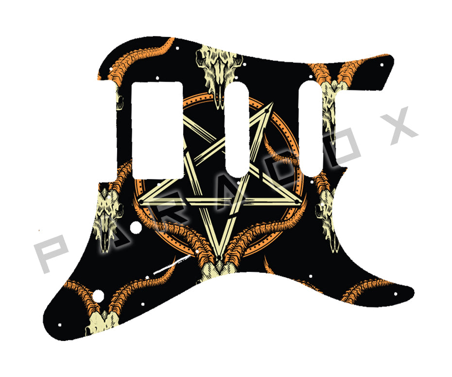 Custom Pickguard For 2018 - Present Made in Taiwan Yamaha Pacifica 112J HSS