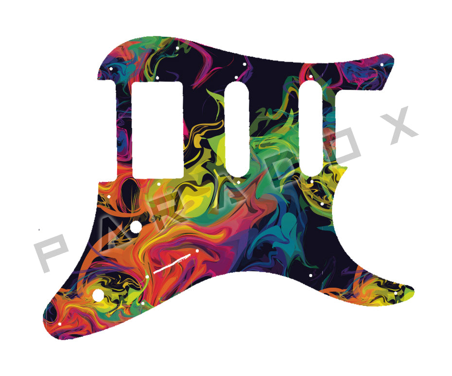 Custom Pickguard For 2018 - Present Made in Taiwan Yamaha Pacifica 112J HSS