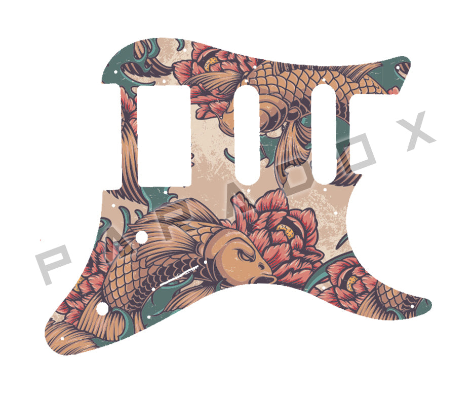 Custom Pickguard For 2018 - Present Made in Taiwan Yamaha Pacifica 112J HSS