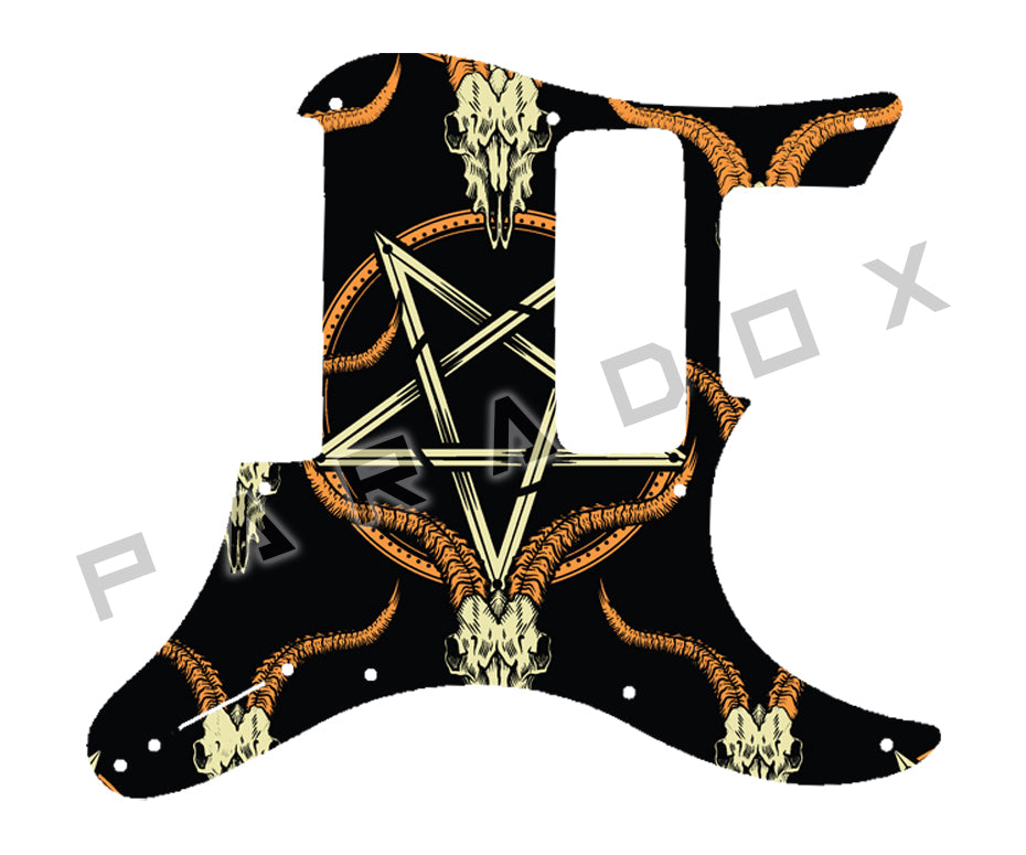 Custom Pickguard For 2020 Yamaha PAC611VFM-TBS Pacifica Series H/P-90