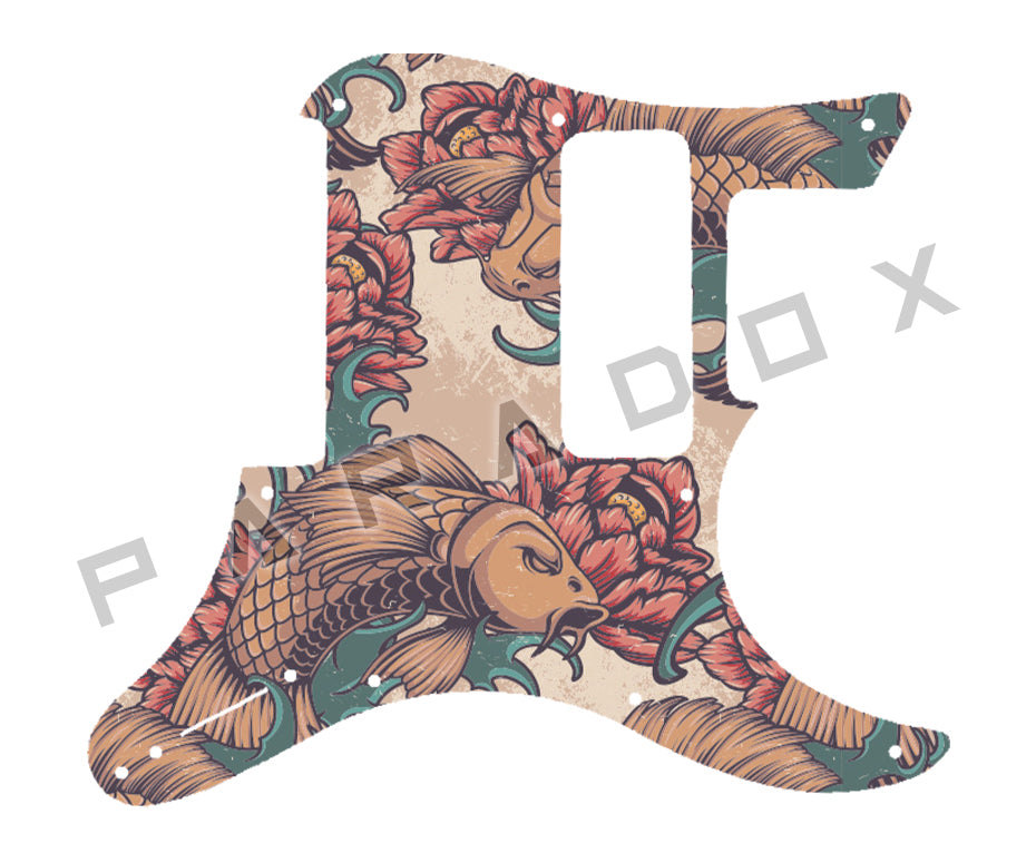 Custom Pickguard For 2020 Yamaha PAC611VFM-TBS Pacifica Series H/P-90
