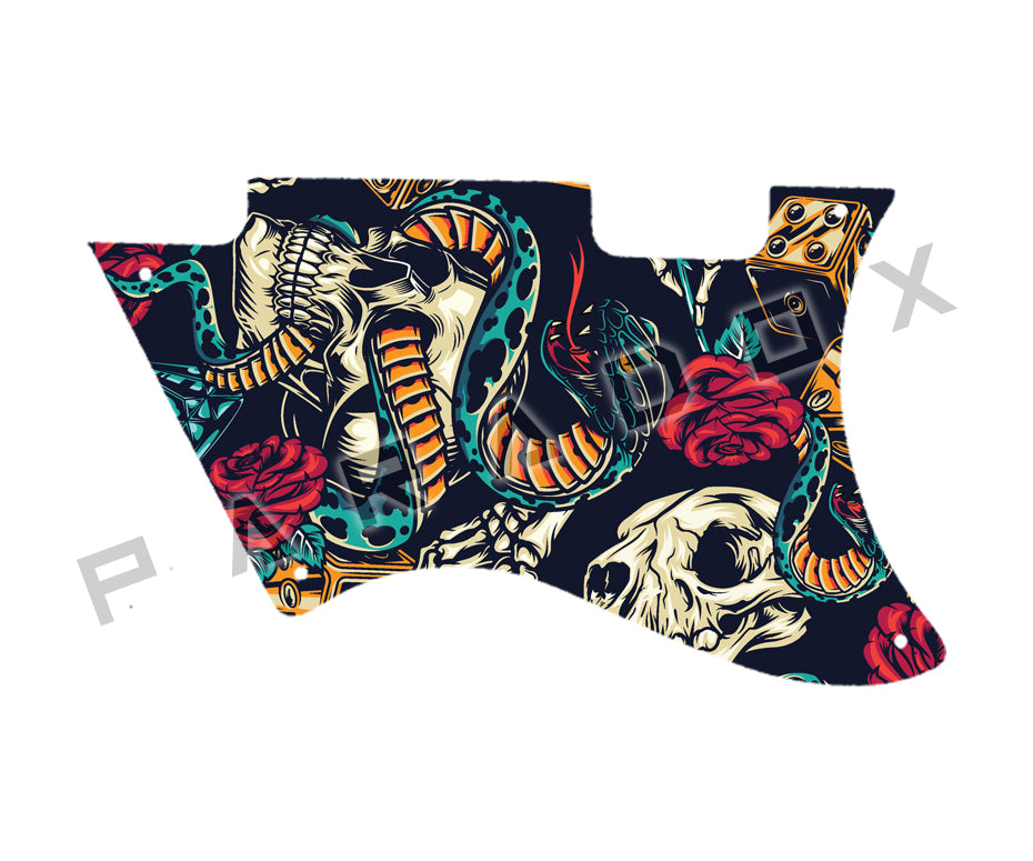 Custom Pickguard For 2022 - 2025 Made In Indonesia Yamaha Revstar II Standard RSS02T